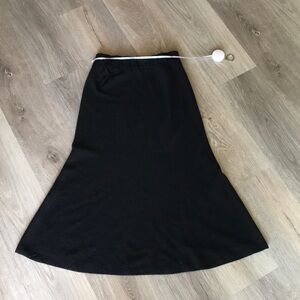 100% merino wool knit skirt elastic band